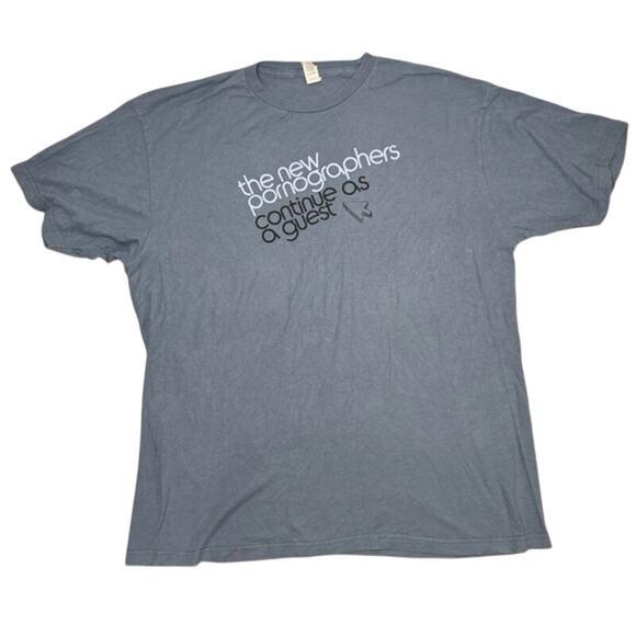 THE NEW PORNOGRAPHERS Continue as a Guest 2023 Tour Tee, Size XL New without Tag - Picture 5 of 9